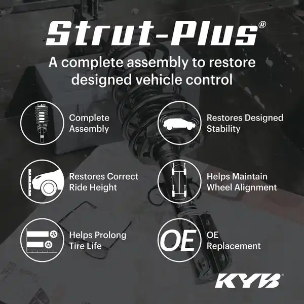 KYB 11-15 Chevrolet Volt Strut-Plus Assembly - Front Right