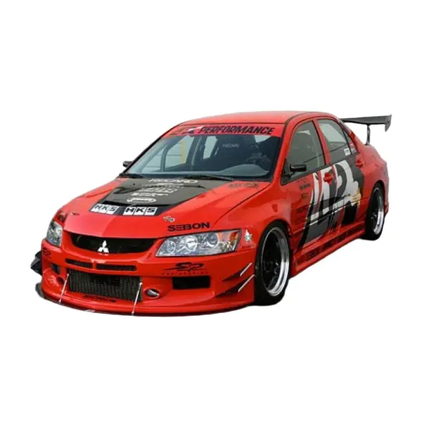 APR Performance Mitsubishi Evolution 9 EVIL-R Widebody Aerodynamic Kit 2006-2007