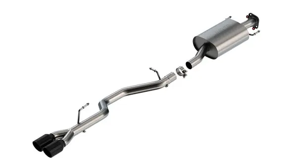 Borla 21-22 Toyota Highlander XSE V6 S-Type Axle-Back - Black Chrome