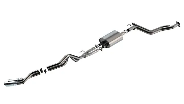 Borla 2024+ Toyota Tacoma (Coil Springs Only) S Type Catback System - Chrome Tip