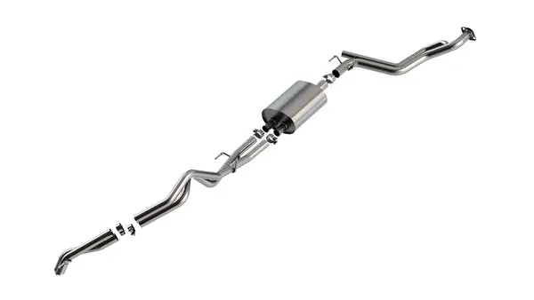 Borla 2024+ Toyota Tacoma (Coil Springs Only) S Type Catback System - Rock Crawler Design
