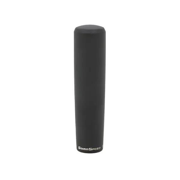 GrimmSpeed Tallboy Shift Knob Aluminum Black - M12x1.25