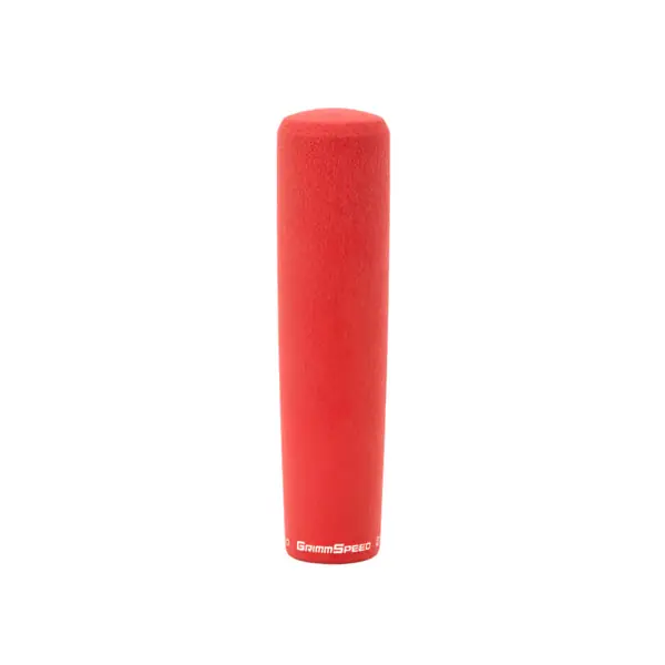 GrimmSpeed Tallboy Shift Knob Aluminum Red - M12x1.25