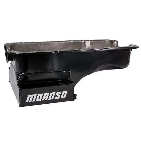 Moroso Ford 289-302 (w/Front Sump) Kicked Out Wet Sump 7qt 8in Steel Oil Pan