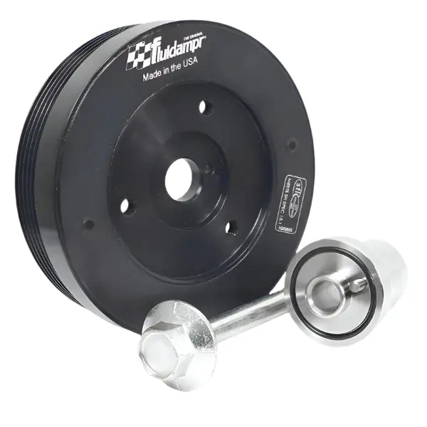 Fluidampr 2022+ Toyota GR86/Subaru BRZ (FA24F/FA24D) Steel Internally Balanced Damper w/Adapter Kit