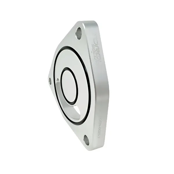 Torque Solution V2 Blow Off BOV Sound Plate (Silver) - Multiple Applications