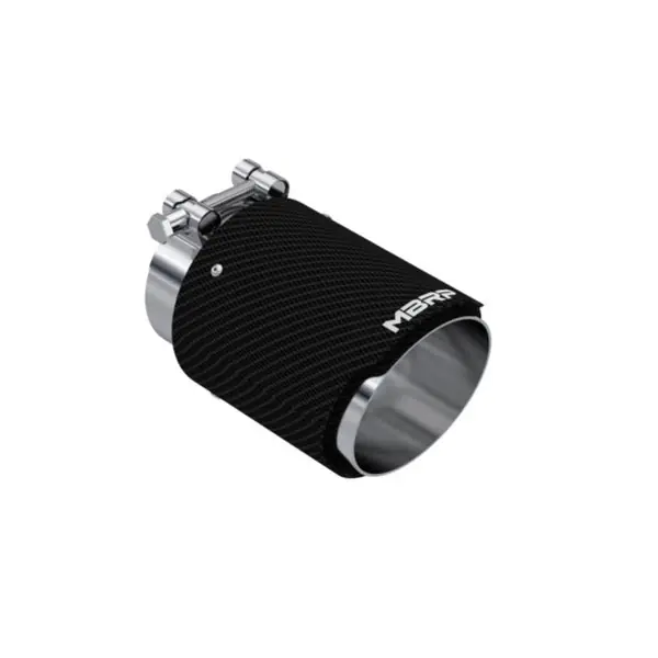 MBRP Universal Carbon Fiber Tip 3in ID / 4in OD Out / 6.13in Length Angle Cut Dual Wall