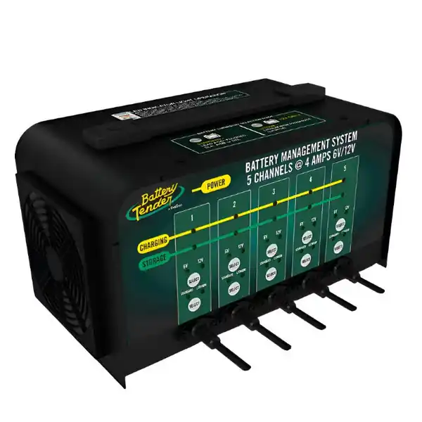 Battery Tender 5 Bank 6V/12V 4AMP Selectable Battery Charger