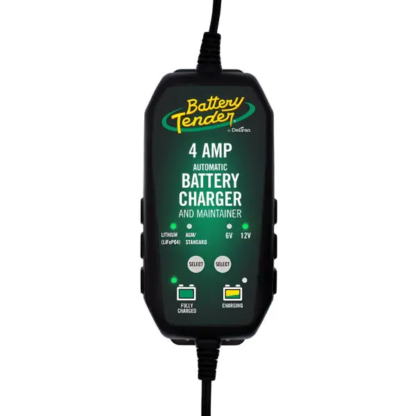 Battery Tender 6V 12V 4AMP Lead Acid and Lithium Selectable Battery Charger