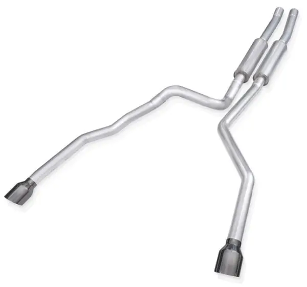 Stainless Works 21-24 Ram TRX 6.2L Redline Catback w/ Black Chrome Tips