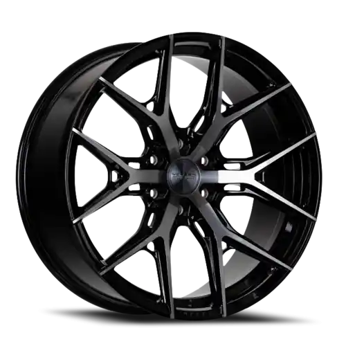 Vossen HF6-4 20x10 / 6x139.7 / ET-18 / Super Deep Face / 106.1 - Tinted Gloss Black Wheel