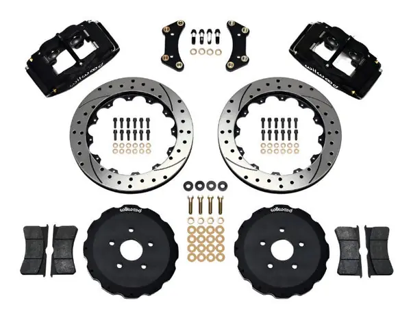 Wilwood FSLI4 Front Hat Kit 13.00in Drilled 2004-05 Scion tC
