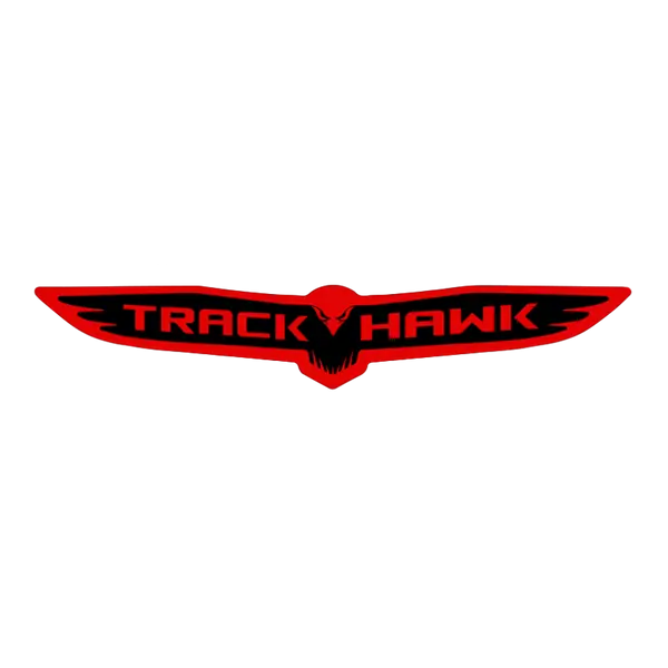 Trackhawk Trunk Badge for Jeep Grand Cherokee (10in x 1.75in)