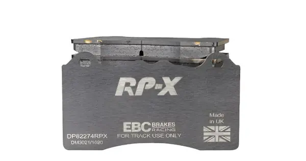 EBC Racing 2021+ BMW M3/M4 (G80/G82/G83) / 2023+ BMW M2 (G97) RP-X Rear Brake Pads