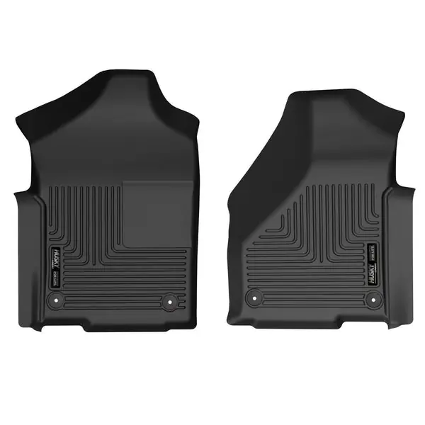 Husky Liners 19-22 Ram 2500/3500 Standard Cab Vinyl X-Act Contour Front Black Floor Liner