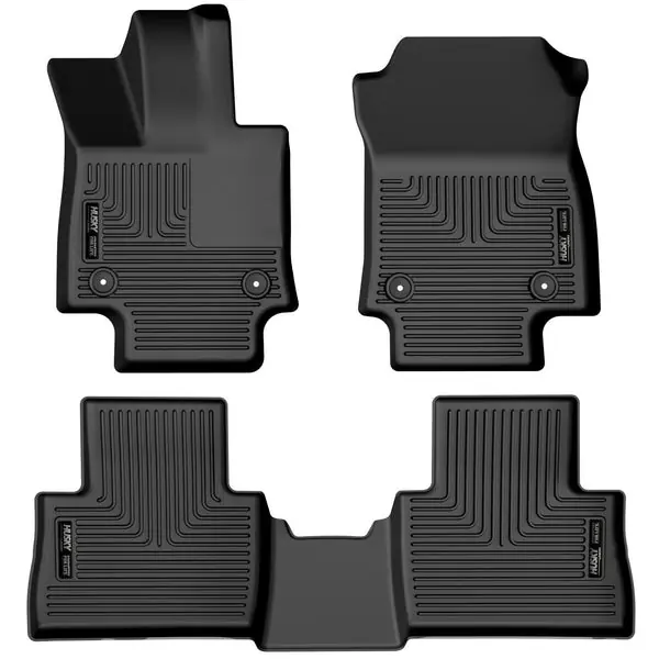 Husky Liners 22-23 Lexus NX250/NX350 Weatherbeater Black Front & 2nd Seat Floor Liners