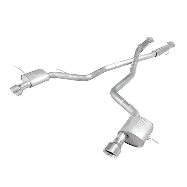 Stainless Works 2012+ Jeep Grand Cherokee 6.4L Catback Chambered Mufflers X-Pipe