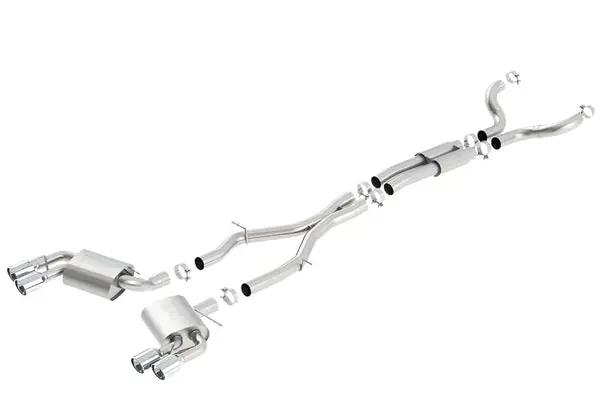 Borla 16-23 Camaro SS 6.2L Dual Tip Dual Split Rear Exit Dual Mode Catback Exhaust (NPP)
