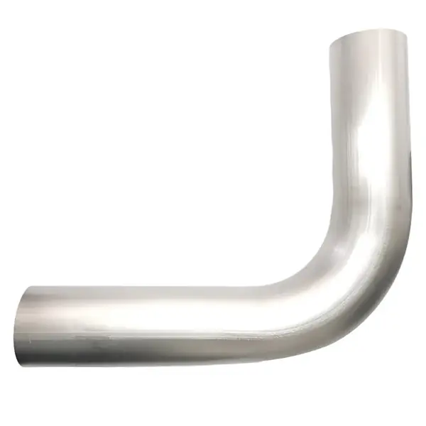 Ticon Industries 3.0in Diameter 90 Degree 1mm WT 4.5in CLR 6.5in Leg/8in Leg Titanium Mandrel Bend