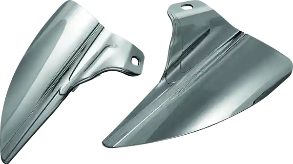 Kuryakyn Saddle Shields Heat Deflectors 09-Up Touring Smoke