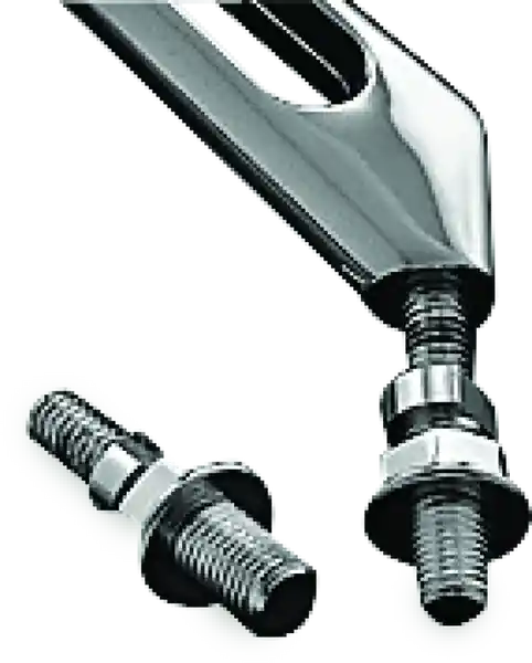 Kuryakyn Mirror Adapter Metric Chrome