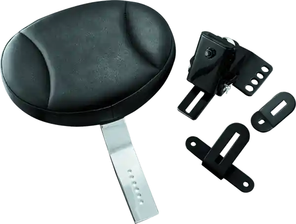 Kuryakyn Plug-In Driver Backrest 97-Up Touring Chrome