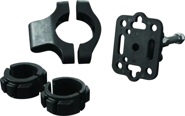 Kuryakyn Handlebar Accessory Mount Standard 7/8 to 1-1/4in Bar Black