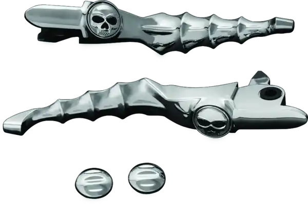 Kuryakyn Zombie Levers 14-16 Touring Chrome