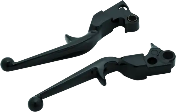 Kuryakyn Trigger Lever Set 96-Up Cable Gloss Black