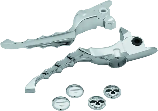 Kuryakyn Zombie Lever Set 17-Up Touring Chrome