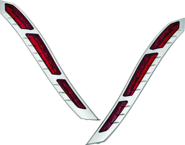 Kuryakyn LED Rear Fender Strip Lights For Indian Chrome