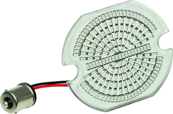Kuryakyn Luminez L.E.D Rear Turn Signal Insert 1156 Red Flat Style