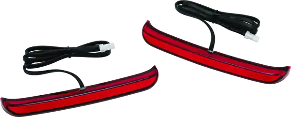 Kuryakyn Tracer Saddlebag Lights Red Lens