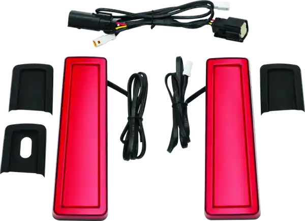 Kuryakyn Tracer Filler Panel Lights Red Lens