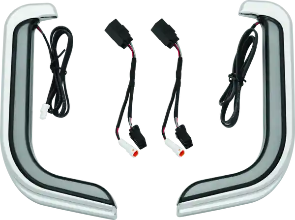 Kuryakyn Tracer LED Fairing Lower Accents Chrome