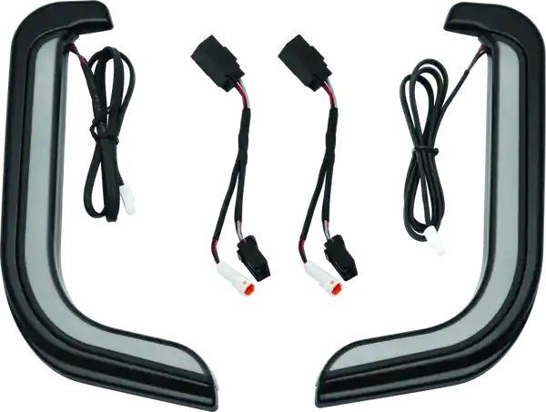 Kuryakyn Tracer LED Fairing Lower Accents Black