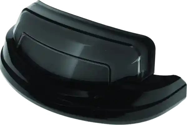 Kuryakyn Tracer Rear Fender Tip Light Gloss Black Smoke Lens