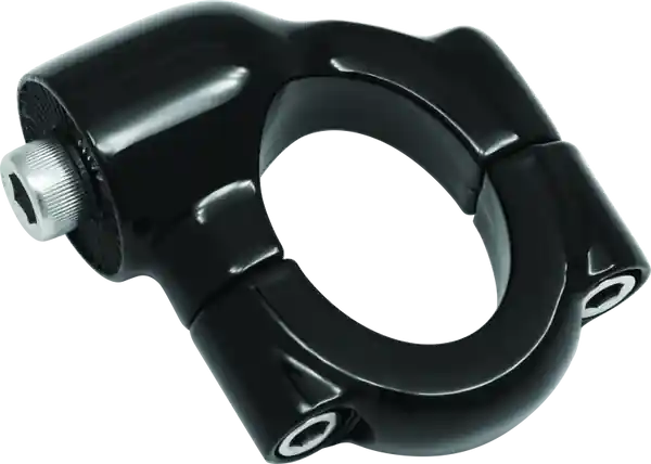 Kuryakyn Side Mount License Plate Holder Clamp Softail Models Gloss Black