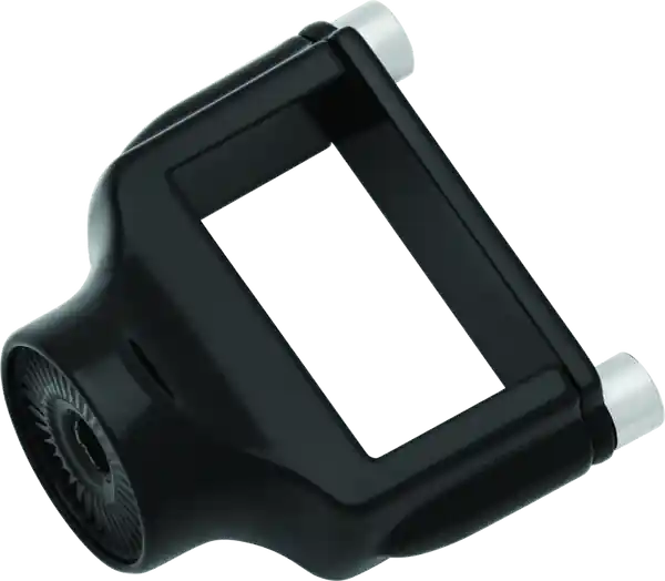 Kuryakyn Side Mount License Plate Holder Clamp 86-23 XL Models Gloss Black