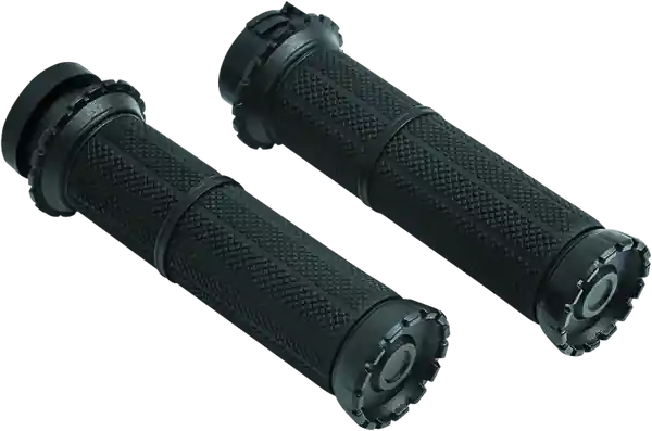 Kuryakyn Riot Grips Dual Cable Satin Black