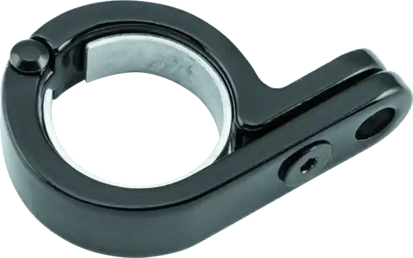 Kuryakyn P-Clamp 1-1/8in-1-1/4in P-Clamp Black