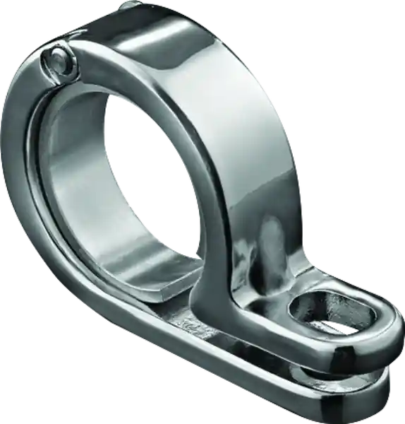 Kuryakyn P-Clamp 1-1/8in-1-1/4in P-Clamp Chrome
