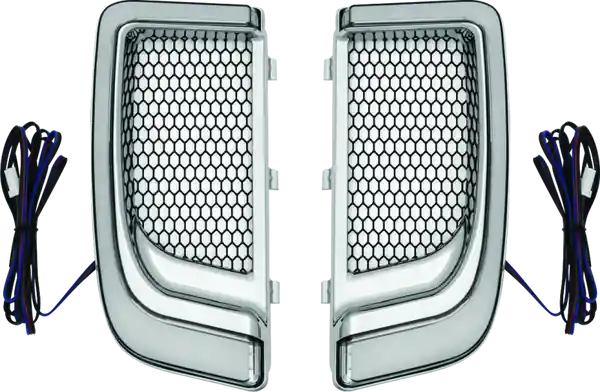 Kuryakyn Tracer Lower Fairing Grill Chrome