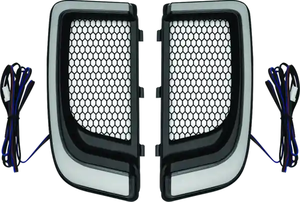 Kuryakyn Tracer Lower Fairing Grill Black