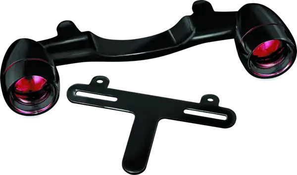 Kuryakyn Bullet Light Rear Turn Signal Bar Gloss Black