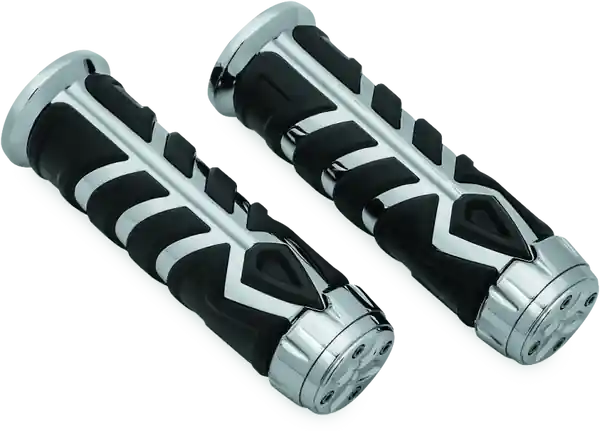 Kuryakyn Spear Grips For 14-17 Indian Chrome