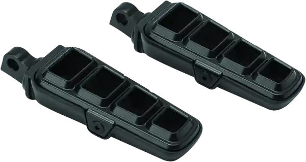 Kuryakyn Dillinger Pegs With Male Mount Adapter Satin Black