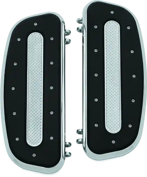 Kuryakyn Heavy Industry Driver Floorboards Chrome