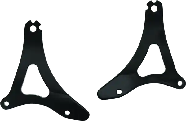 Kuryakyn Fixed Mounts Multi-Purpose Driver & Passenger Backrest 14-22 Touring Models Black