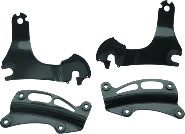 Kuryakyn Quick Release Mount For Multi-Purpose Backrest 14-Up Touring Models Black